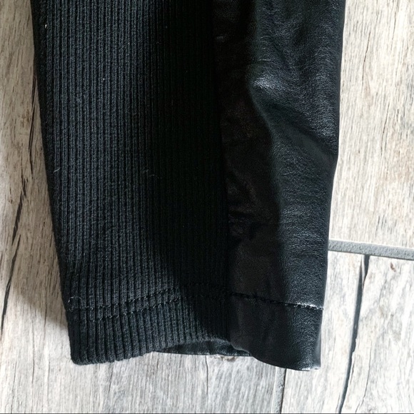 NWT LA COALITION Black Vegan Leather Jacket - Picture 14 of 16